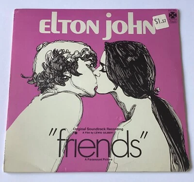 ELTON JOHN / BERNIE TAUPIN ~ Friends *SEALED* Orig 1971 Soundtrack Vinyl LP NEW Foto 1 de 4