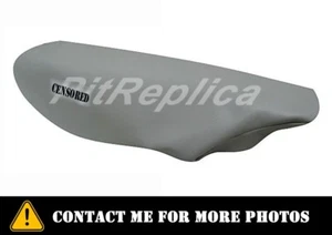 *NO TARIFF* YAMAHA SEROW XT225 1989-2004 '89-'04 *LIGHT GREY* SEAT COVER [YTVOS] - Picture 1 of 4