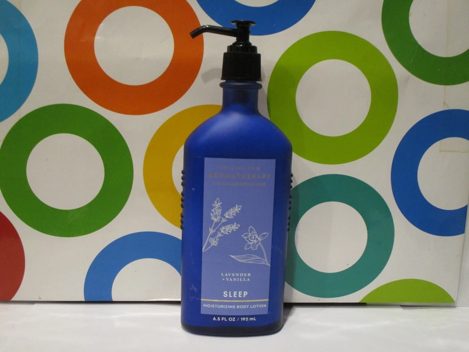 BATH & BODY WORKS ~ AROMATERAPIA SUEÑO LAVANDA + LOCIÓN CORPORAL VAINILLA ~ 6,5 OZ Foto 1 de 1