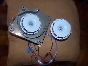 MIXED USE REFRIGERATOR EVAPORATOR FAN MOTORS SET OF 2 BOTH TESTED. - Picture 1 of 2