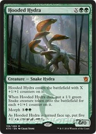 MTG - HOODED HYDRA - Khans of Tarkir (M) - Image 1 of 1