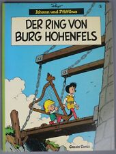 JOHANN UND PFIFFIKUS Nr. 5, DER RING VON BURG HOHENFELS, Carlsen Verlag 1.Aufl. 