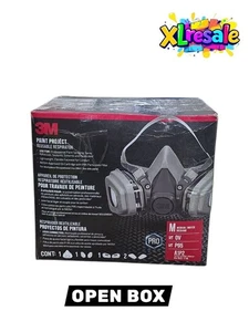 3M 6211P1 OV P95 Paint Project Reusable Respirator, Size Medium - Picture 1 of 11