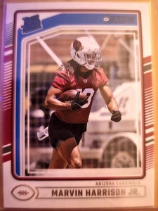 2024 Panini Donruss - Rated Rookie Marvin Harrison Jr. #393 (RC) - Bild 1 von 2
