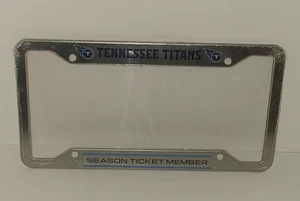 Tennessee Titans NFL Football Season Ticket Member License Plate Frame SealedNEW - Picture 1 of 2