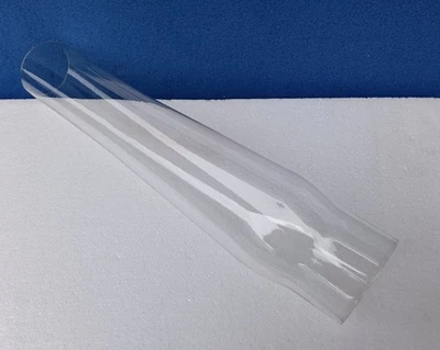 Lámpara de aceite Aladdin vintage piezas usadas originales ~ chimenea de vidrio sin tacón Foto 1 de 3