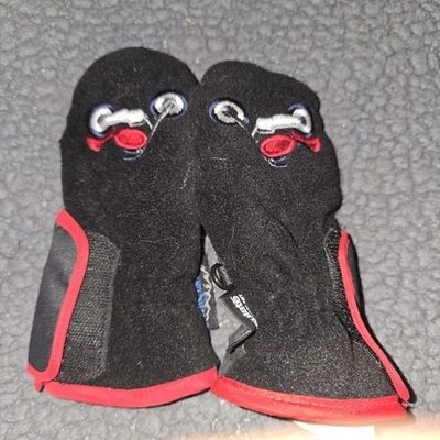 Boys Grand Sierra Black & Red Size 2-4 Mittens - Изображение 1 из 3