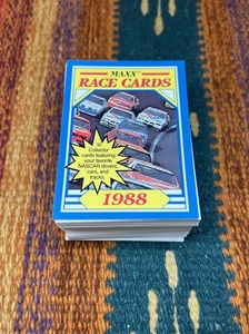 Juego completo de 100 cartas Maxx Race Cards 1988 primera edición anual - Imagen 1 de 6