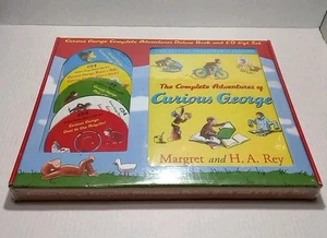Curious George Complete Adventures Deluxe Buch & CD Geschenkset versiegelt 5 Disc Set - Bild 1 von 11
