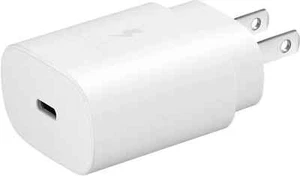 OEM Samsung 25W Super Fast Charger Wall Plug PD USB-C for Galaxy Smartphones - Picture 1 of 4