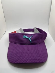 Puma Purple Golf Visor Adjustable Summer Tennis - Picture 1 of 6