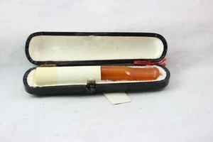 Zigarettenspitze, holder Naturmeerschaum und  Bernstein , Österreich,  Neu - Picture 1 of 5