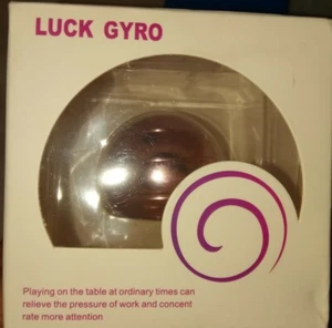 Decompression Gyro Rotating Ball Spherical Desk Gyro Optical Illusion - Picture 1 of 2