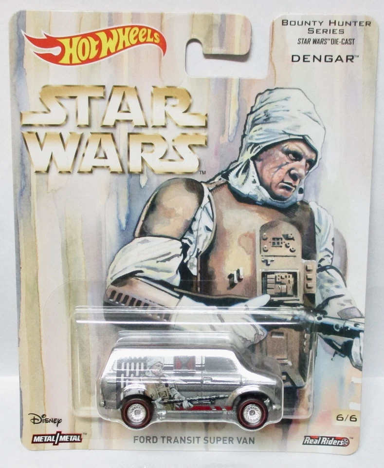 2017 风火轮 流行文化 星球大战 DENGAR FORD TRANSIT SUPER VAN 6/6 — 第 1/1 张图片