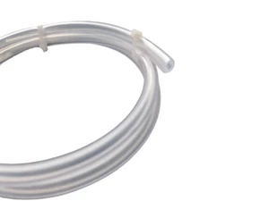 2 Metre Clear Flexible PVC Tube Ideal for Car Radiator/Homebrew 6mm id x 9 mm od - Picture 1 of 2