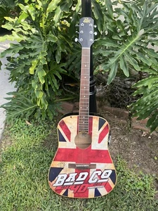 Bad Company 40th Anniversary Rogue Acoustic Guitar signed by All The Band Mates - Picture 1 of 16