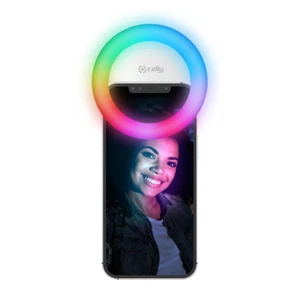 Aro de luz Celly ClickLightRGB flash adicional RGB smartphone - Imagen 1 de 4