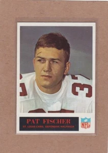 Philadelphia Football 1965 Pat Fischer Rookie #160 Cardinals ex/excelente *A37367 - Imagen 1 de 1