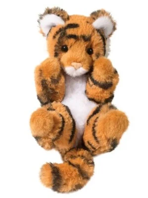 Douglas Lil' Baby Bengal Tiger Cub 6" Stuffed Animal Plush Toy Small Soft Kitten - Image 1 of 3