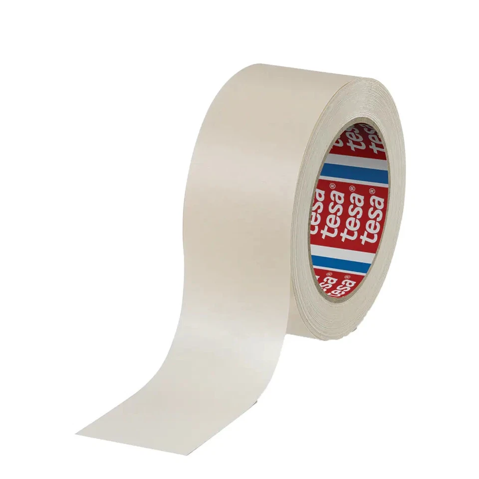 Tesa HIGH QUALITY PAINTER'S TAPE 50mmx50m Roll, Natural Rubber Adhesive - image 1 of 1