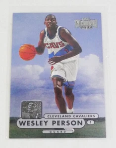 NBA Cleveland Cavaliers Wesley Person '97-'98 Metal Universe Skybox Card #50 - Picture 1 of 5