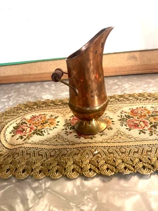 COPPER & BRASS MINI PITCHER FROM CCAC INDIA HAMMERED COPPER - Picture 1 of 6