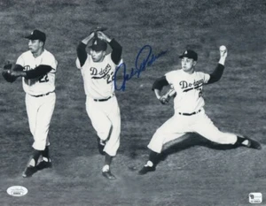 Johnny Podres Signed Autographed 10X13 Photo Dodgers Triple Exposure JSA VV99034 - Picture 1 of 2
