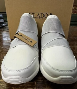 Vlado WOMENS Siren High Top Sneaker US 8.5 White VR-200W-1. New In Box - Picture 1 of 8