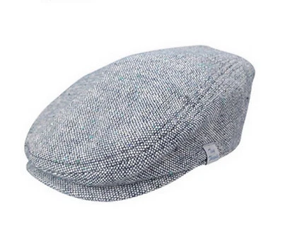Baby kids children Boys Warm Grey Beret handsome Cabbie Golf Pageboy Hat Cap  - image 1 of 4