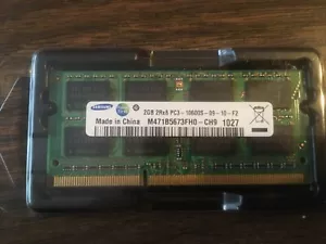 RAM - 2GB DDR3 SO-DIMM PC3 - 10600S Samsung Memory for Computer/Laptop/Notebook - Picture 1 of 2
