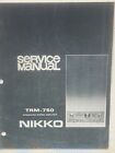 Nikko Trm-750 Amplifier  Service Manual Digital