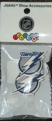 Official Licenced Tampa Bay Lightning Crocs Jibbitz 2 Pack - Image 1 of 2
