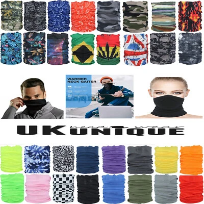 Diadema multifuncional para cuello fideos tubo gaiter deportes correr unisex   Foto 1 de 4