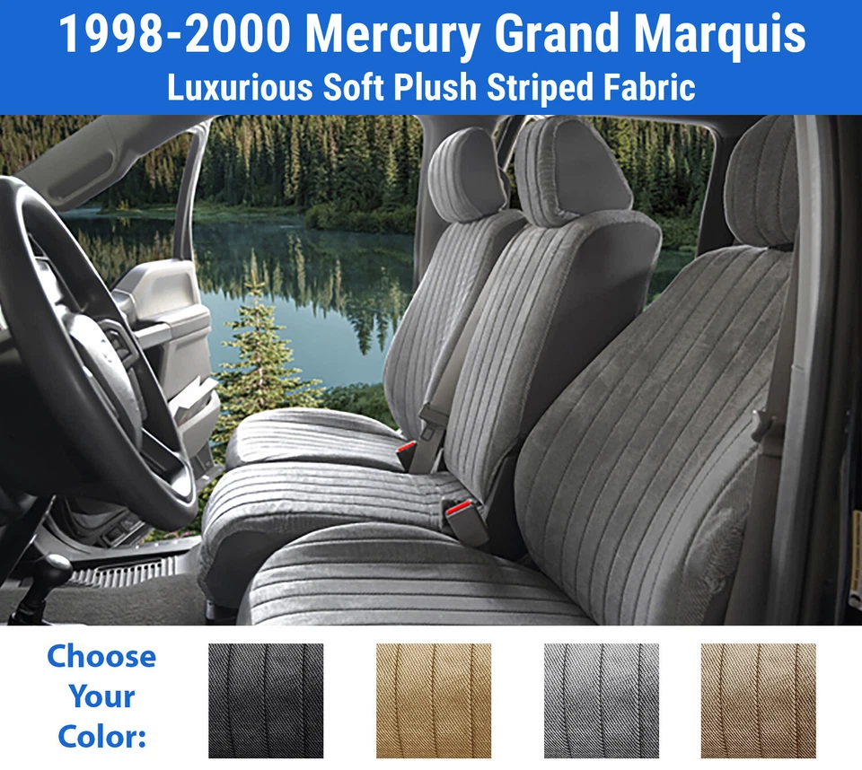 Capas de assento Madera para 1998-2000 Mercury Grand Marquis - Imagem 1 de 4