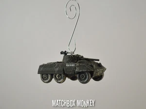 USA A8 Greyhound Light Armor Tank USMC Christmas Ornament 1/72 WWII World War II - Picture 1 of 7