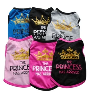 Dogs Summer Clothes Vest for Toy Breeds Dogs Small Pinscher Shih Tzu Chihuahuas - Picture 1 of 16