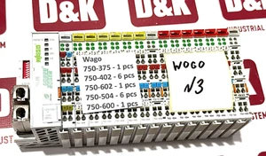 wago 750-375, 750-402, 750-602, 750-504, 750-600 1 Lot 15 pcs #BD7809/3# - Picture 1 of 15