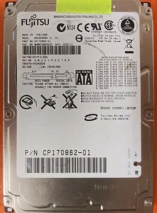 ⭐️⭐️⭐️⭐️⭐️ HDD Hard Drive SATA Laptop 2.5" Fujitsu MHV2080BH PL 80GB CP170862-01 - Picture 1 of 3
