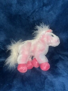 Ganz Webkinz - HM117 - Pony / Horse with Pink Sparkle Glitter Feet (No Code) - Picture 1 of 4