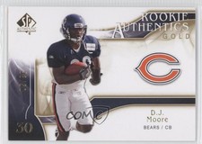 2009 SP Authentic Rookie Authentics Gold /50 DJ Moore #219 Rookie RC