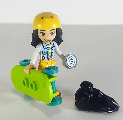 Lego Friends Minifigura Liann frnd583 NUEVO monopatín Foto 1 de 4