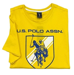 T-Shirt US Polo Assn Big Player USPA Logo kurzärmelig Rundhalsausschnitt klassisches T-Shirt XL - Bild 1 von 7