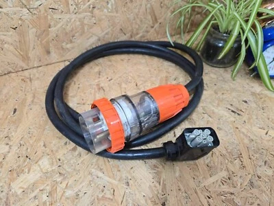 Harting 20886411150 Connection / 3-Phase 32A Connector Socket Power Supply Cable - Image 1 of 4