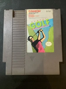 Bandai Golf: Challenge Pebble Beach (Nintendo Entertainment System NES, 1989)  - Picture 1 of 3