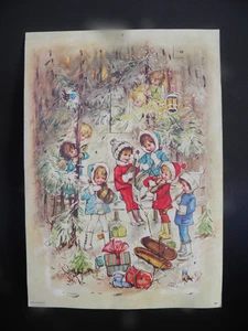 Alter Kalender Adventskalender Weihnachtskalender Printed Western Germany Nr 405 - Bild 1 von 7