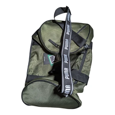 PUMA - Evercat - Unisex - Bolso de Lona Jolt - Color Verde Oliva y Negro - Nuevo con Etiquetas  Foto 1 de 4