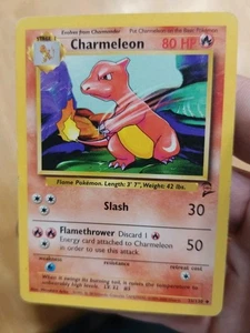Charmeleon 35/130 Uncommon Base Set 2 Pokemon Karte Mp - Bild 1 von 3