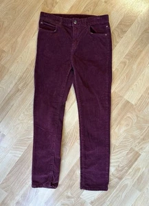 Place Corduroy Pants Burgandy/Maroon Boys Size 14 Adjustable Waist Cords   - Picture 1 of 6