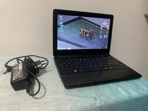 Acer D270 notebook mini pc 320GB HDD Linux + Batteria OK + Alimentatore + Regalo - Imagen 1 de 8