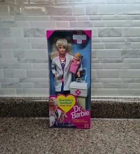 Mattel Dr. Barbie Hear Baby's Heartbeat! Doll NIB (#11160, 1993) - Picture 1 of 11